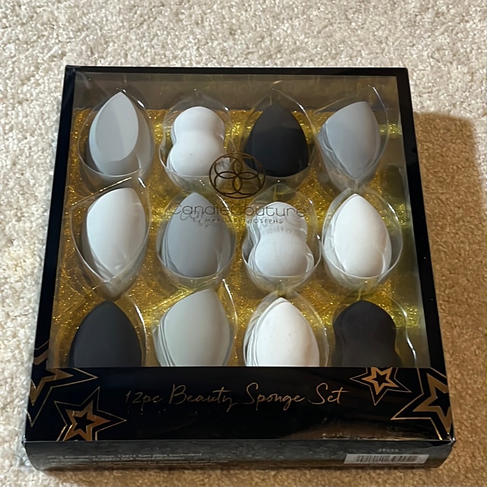 Candie Couture by Margaret Joseph’s 12 Piece Beauty Sponge Set